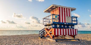 Visit Miami beach life guard stand